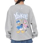 Свитшот унисекс серый Disney X MLB - фото 5