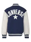 Бомбер на кнопках Converse Kids, синий - фото 2