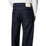 Джинсы укороченные с логотипом Valentino, синий - фото 7