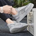 Кеды мужские, обувь для скейтбординга низкая Jkem, черный - фото 15