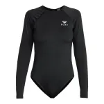 Женский слитный купальник с длинными рукавами Roxy Essentials, черный - фото 2