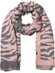 Шарф styleBREAKER, цвет rose/grau - фото