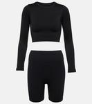 Комплект топ Evoke crop и шорты Composed Prism² - фото