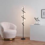 Торшер KOSILUM, 20x20x155 см, черный - фото 3