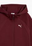 Толстовка Puma Zip-up sweatshirt, Ruby Shimmer/Red - фото 6