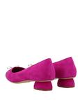 Балетки Ferragamo, фуксия - фото 3
