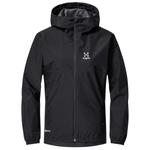 Женская куртка kaise gtx - дождевик Haglöfs, черный - фото