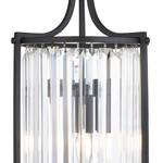 Подвесной светильник 26x150 см, черный - фото 3