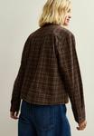 Блуза New Look TARTAN CHECKED CROPPED, Brown Pattern/Brown - фото 3