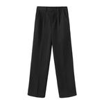 Coldstone Костюмные брюки унисекс, Черный с цепочкой для брюк - фото 2