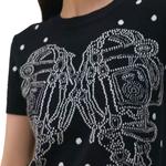 HERMES Кашемировый свитер Women's Blue Black - фото 5