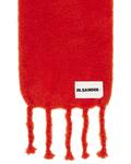 Шарф Logo Plain Jil Sander, Red - фото 3