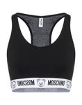 Бюстгальтер Moschino, черный - фото