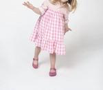 Туфли Campana Papel для девочек с розовыми блестками Mini Melissa - фото 4