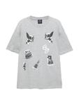 Рубашка Pull&Bear, Mottled Grey - фото