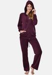 Пижамный комплект RAIKOU SET, Brombeer/Bordeaux - фото 2