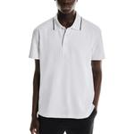On Белая поло для мужчин - фото