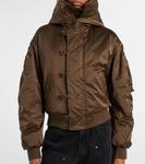 Куртка-бомбер с капюшоном elisa Marant Etoile, Khaki - фото 7