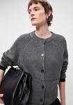 Кардиган Marc O'Polo LONGSLEEVE ROUND NECK, Warm Granite Melange/Grey - фото 6