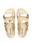 Сандалии мона Steve Madden, Gold Leather - фото 3
