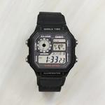 Мужские молодежные черные часы CASIO - фото 9