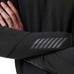 Базовый топ Helly Hansen Lifa Merino Midweight Crew Base Layer, черный - фото 4