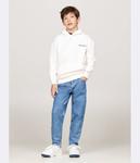 Толстовка детская Tommy Hilfiger с капюшоном, белый - фото 2