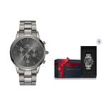 DW/DanielWellington Часы Iconic Link Chronograph 42mm, Gray Dial - фото 2