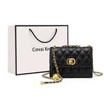 CinvaiKrose Сумка через плечо, White Diamond Pattern - фото 4