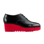 Кроссовки Wmns Wedge-O 'Black Classic Red', черный - фото