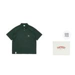 Рубашка-поло унисекс 714Street, темно-зеленая - фото 27