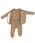 Комбинезон для новорожденных Bonsie, коричневый - фото 3