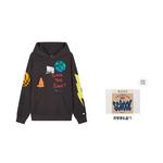 Толстовка с капюшоном US Version Unisex Champion, фиолетовая - фото 4