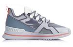Беговые кроссовки (WMNS) Li-Ning 001 T1000 Low 'White Grey', синий - фото 2