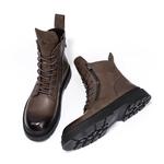 Мужские ботинки Martin цвета хаки Palmpolo - фото 4