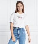 Футболка Tommy Jeans Regular Fit, белый - фото 3