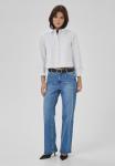Блуза My Essential Wardrobe Button-down blouse, Pearlblue Stiped/White - фото 2