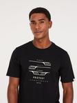 PROTEST Футболка 'PRTRIMBLE' в черном цвете - фото 7