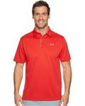 Поло Under Armour Golf Tech, цвет Red/Graphite/Graphite - фото