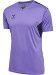 Футболка "Hmlauthentic Pl Jersey S/S" фиолетового цвета Hummel - фото