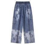 Джинсы унисекс dnnnnx, 7506 Модернизированный/Синий - фото 3