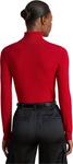 Свитер Lauren Ralph Lauren Women's Silk-Blend Turtleneck Sweater, Ralph Red - фото 2