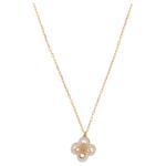 Логотип детализированное колье TORY BURCH - фото