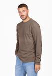 Топ Key Largo Long sleeved top, Mud Brown/Brown - фото