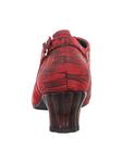 Красные туфли на шнуровке SIMEN - фото 4
