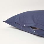 Постельное белье Homescapes темно-синий, 38/76 см - фото 4