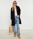 Пальто женское Hugo Матеа-1 свободного кроя с добавлением шерсти, черный - фото 2