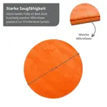 Коврик для ванной Sleepling, оранжевый - фото 3