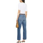 Трикотажная женская белая футболка Polo Ralph Lauren - фото 3