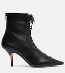 Кожаные ботильоны Jacquemus, черный - фото 4